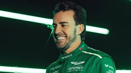 Fernando Alonso en sus primeros días de la temporada 2024