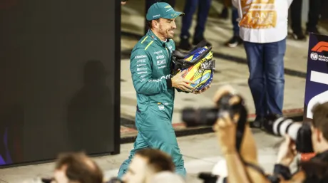 Fernando Alonso tras la clasificación del GP de Baréin