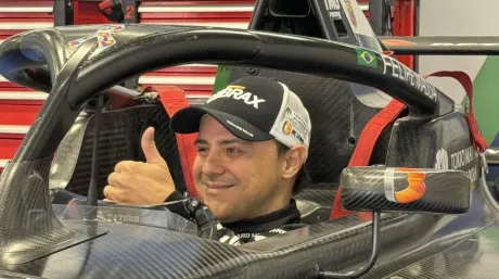 Felipe Massa en el monoplaza de F4