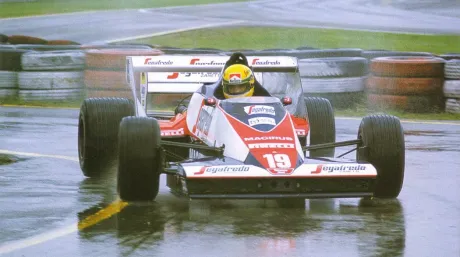 Ayrton Senna en Imola 1984