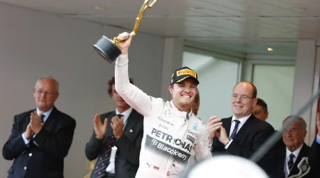 Nico Rosberg en Mónaco 2015