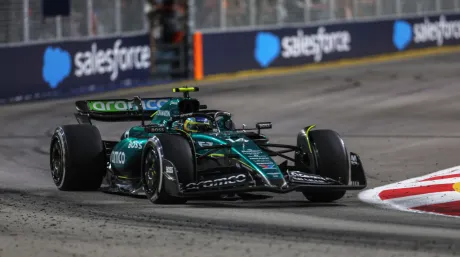 Fernando Alonso en Singapur