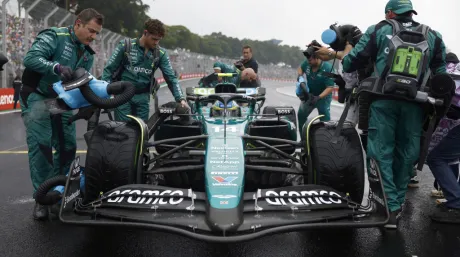 Fernando Alonso el pasado fin de semana en Brasil