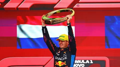 Max Verstappen en Brasil