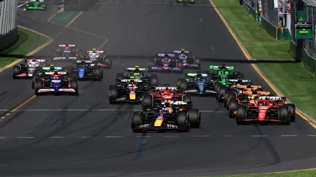 Salida del Gran Premio de Australia 2024