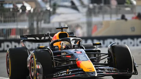 Max Verstappen en Abu Dabi