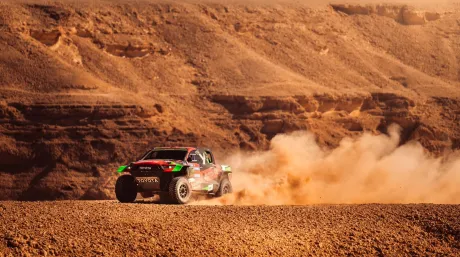 Yazeed Al-Rajhi en el Dakar 2025