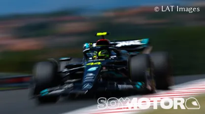 Lewis Hamilton en el GP de Hungría F1 2023 - SoyMotor.com
