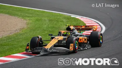 Lando Norris en Suzuka