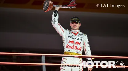 Verstappen, con sanción incluida, gana a un desafortunado Leclerc en Las Vegas - SoyMotor.com