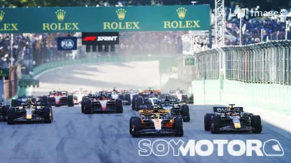 Verstappen, con otra gran salida, gana el Sprint de Brasil - SoyMotor.com