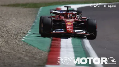 Charles Leclerc en Imola