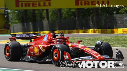 Charles Leclerc en Imola