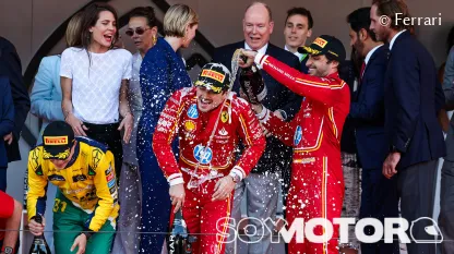 Leclerc rompe su maldición y consigue la ansiada victoria en Mónaco; Sainz, tercero - SoyMotor.com