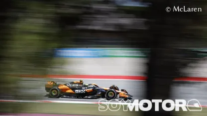 Lando Norris en Barcelona