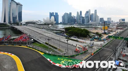 Charles Leclerc en Singapur