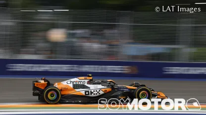 Lando Norris en Singapur