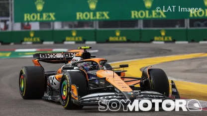 Lando Norris en Singapur