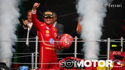 Sainz arrasa en México y Norris evita otro doblete de Ferrari; Verstappen, sancionado por partida doble - SoyMotor.com