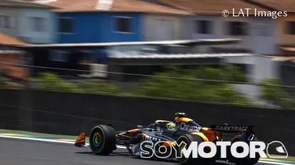 Lando Norris en Brasil