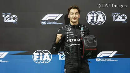 Mercedes 'resurge' en Las Vegas y Russell se lleva la Pole; Sainz, segundo... ¡y Gasly es tercero! - SoyMotor.com