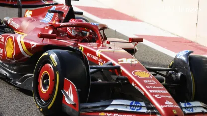 Charles Leclerc en Abu Dabi