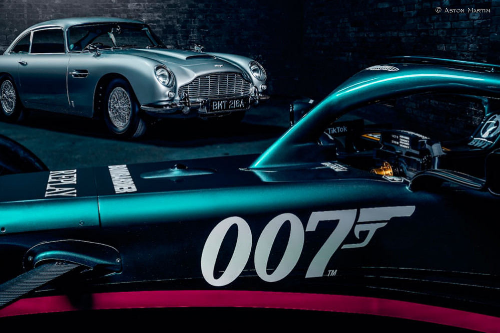 Aston Martin En Mision Especial En Monza Logos 007 En El Coche Soymotor Com