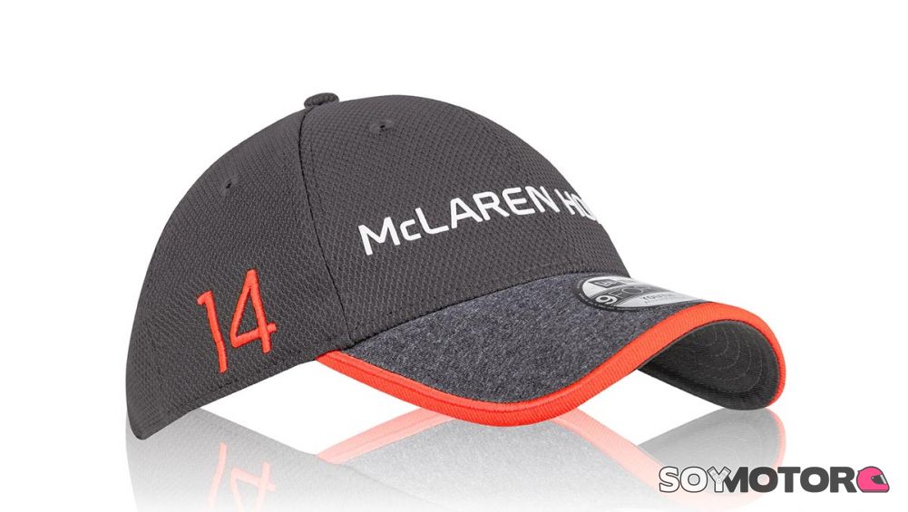 New Era Gorra de equipo oficial Gris McLaren Honda 
