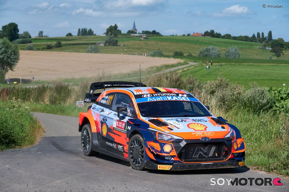 Rally Ypres-Bélgica 2021: Hyundai domina otro viernes ...