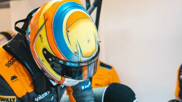 Alex Palou en su test con McLaren en Hungría - SoyMotor.com