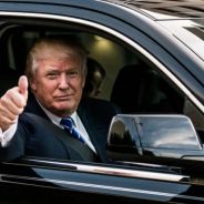Donald Trump, nuevo presidente de EE.UU., en un coche oficial - SoyMotor.com