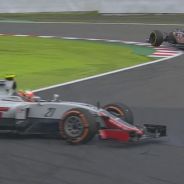 Momento del trompo de Esteban Gutiérrez en Suzuka - LaF1