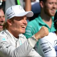Nico Rosberg y Lewis Hamilton tras el Gran Premio de Brasil F1 2014 - LaF1