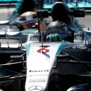 Nico Rosberg y Lewis Hamilton en Montmeló - LaF1