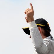 Nico Rosberg en el podio de Brasil - LaF1