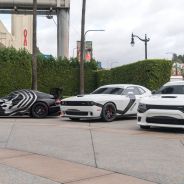 Los tres Dodge con decoraciones de 'Star Wars' posan en Los Ángeles - SoyMotor 