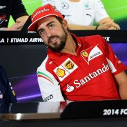 Sebastian Vettel y Fernando Alonso, hoy en Abu Dabi - LaF1