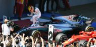 Hamilton celebra su victoria número 55 - SoyMotor.com