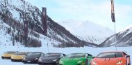 Lamborghini Winter Accademia: hielo, nieve… ¡y caballos! - SoyMotor.com