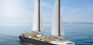 Los barcos de 136 metros de eslora cuenta con velas en mástiles de 50 metros de altura - SoyMotor.com