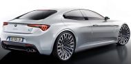 Render del futuro Alfa Romeo Giorgio - SoyMotor.com
