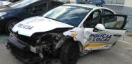 Así quedó el Citroën de la Policía Local tras el accidente - SoyMotor