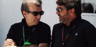 Jaime Alguersuari (izq.) junto al representante de Fernando Alonso, Luis García Abad (der.) – SoyMotor.com