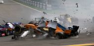 Accidente de Fernando Alonso en Spa - SoyMotor.com