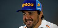 Fernando Alonso en la rueda de prensa de la FIA, en Abu Dabi - SoyMotor