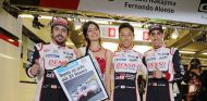 Fernando Alonso, Kazuki Nakajima y Sébastien Buemi, Pole en Le Mans - SoyMotor
