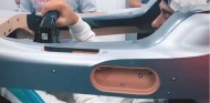 Hamilton ya ha moldeado el asiento de su Mercedes de 2019 - SoyMotor.com