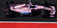 Lucas Auer, en un test de F1 con Force India - SoyMotor.com