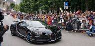 El Bugatti Chiron durante el 'Desfile de Pilotos' celebrado con motivo de las 24 Horas de Le Mans - SoyMotor