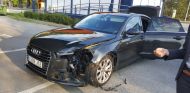 El Audi oficial del President Puigdemont quedó seriamente dañado - SoyMotor.com